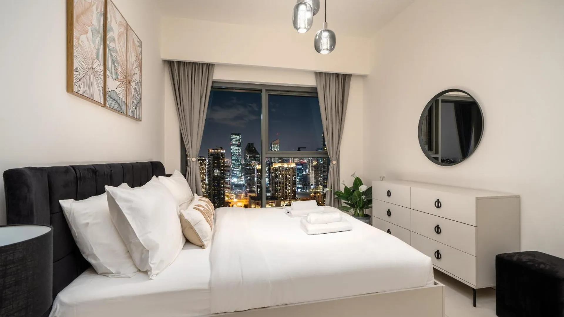 Burj Royale - New Luxe 2Br Apartment With Full Burj Khalifa & Fountain Views, 2Min To Dubai Mall