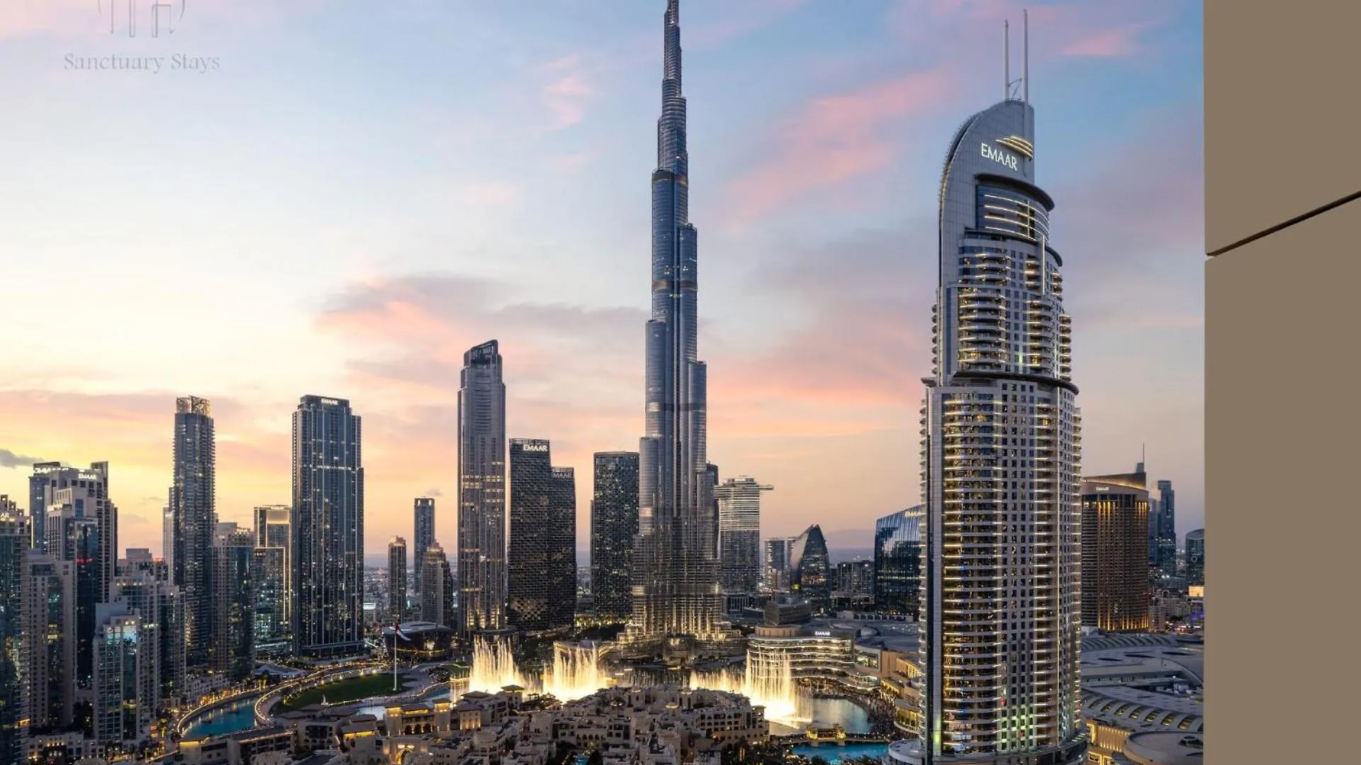 Burj Royale - New Luxe 2Br Apartment With Full Burj Khalifa & Fountain Views, 2Min To Dubai Mall
